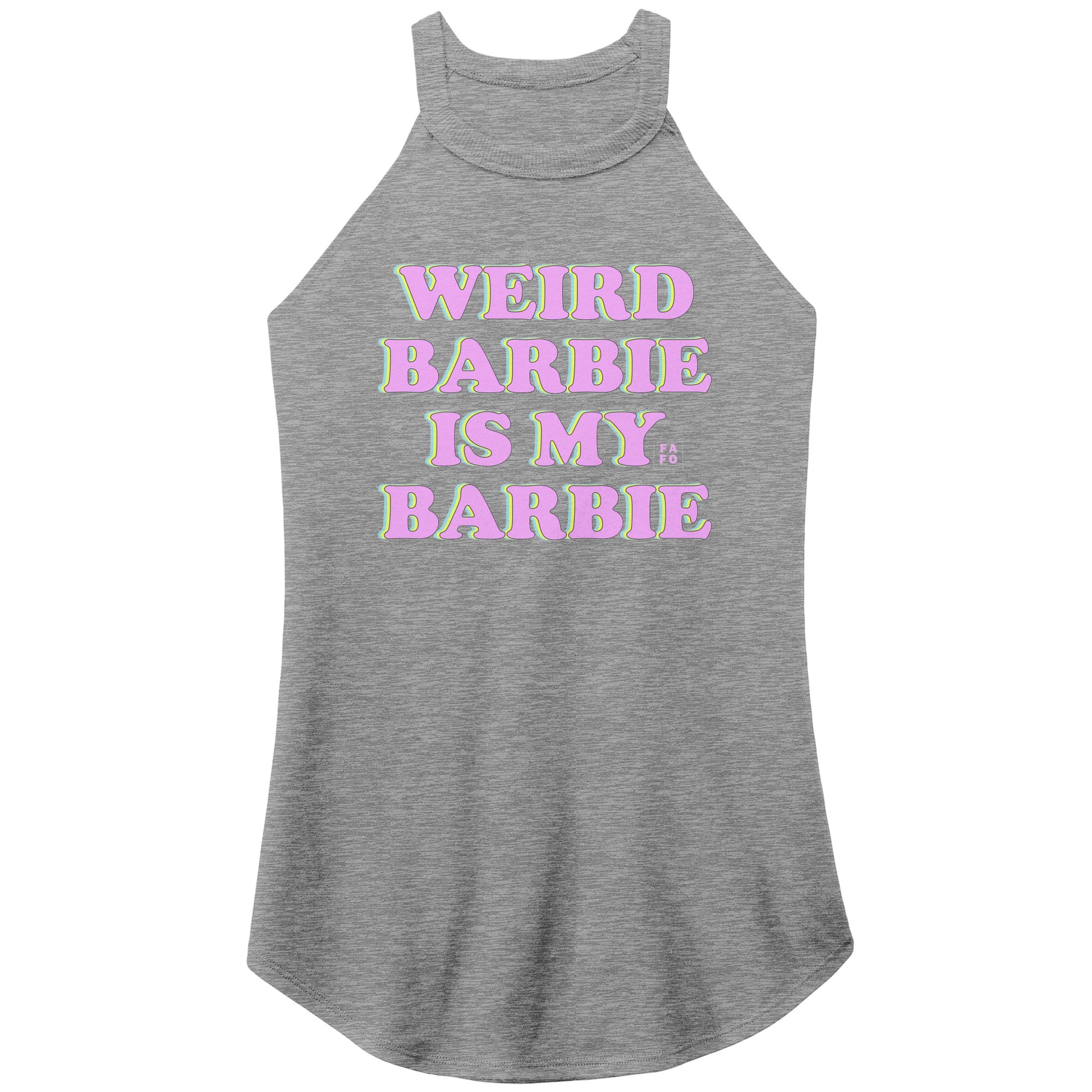Rocker Tank - Weird Barbie is My Barbie - FAFO Sportswear
