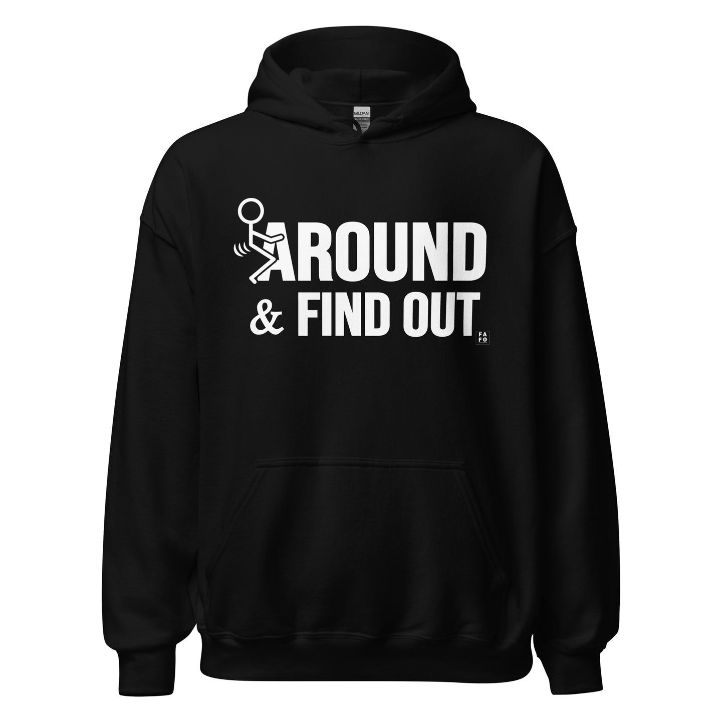 Unisex Hoodie - FK Around and Find Out - Wht