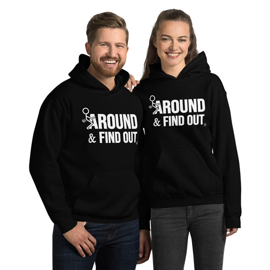 Unisex Hoodie - FK Around and Find Out - Wht