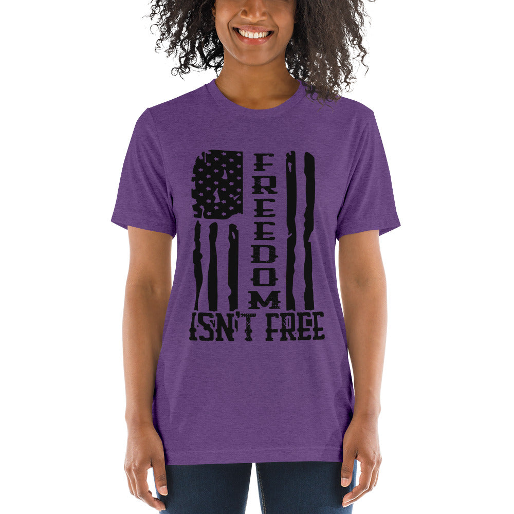 Women's Tri-blend Jersey Tee - Freedom Isn't Free - FAFO Sportswear