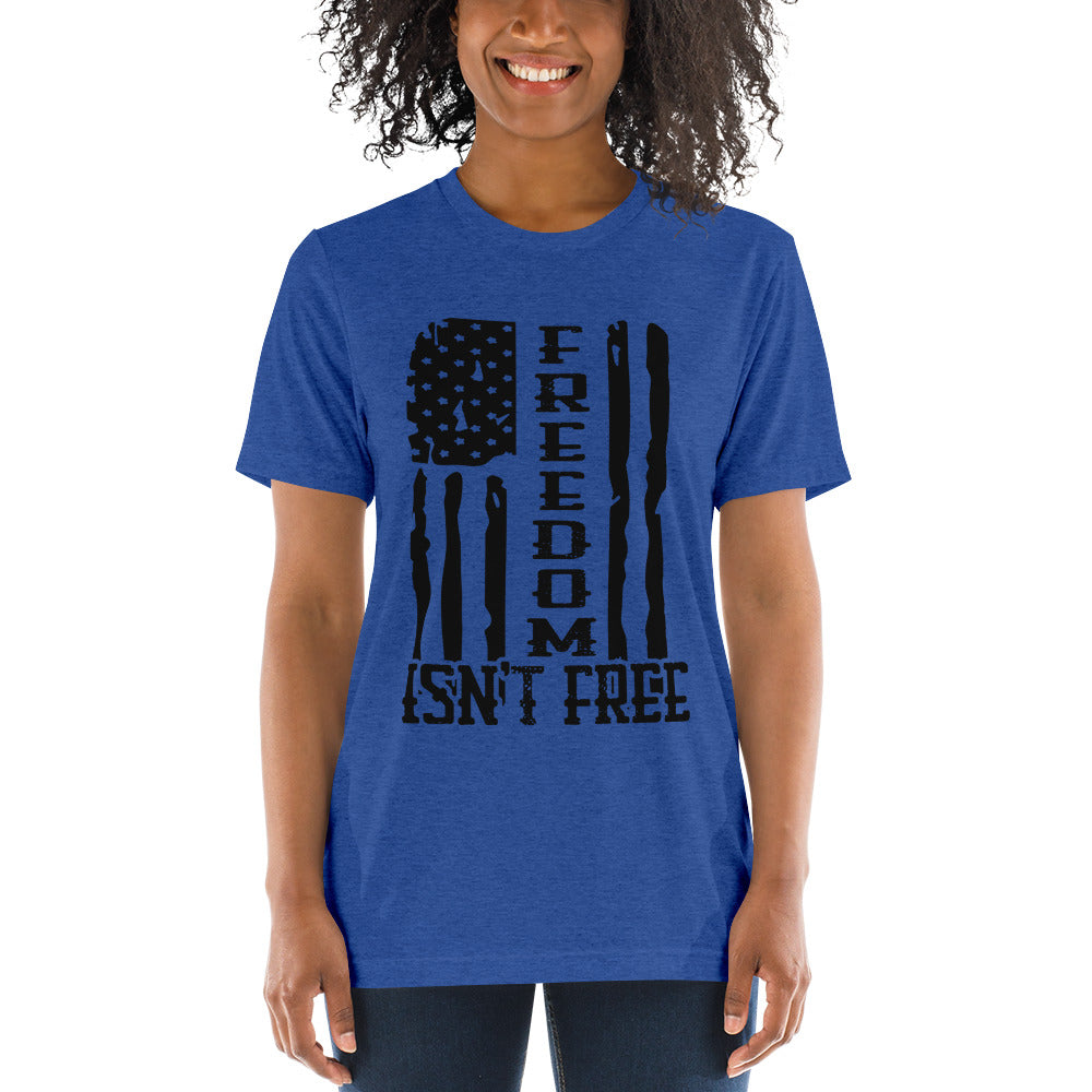 Women's Tri-blend Jersey Tee - Freedom Isn't Free - FAFO Sportswear