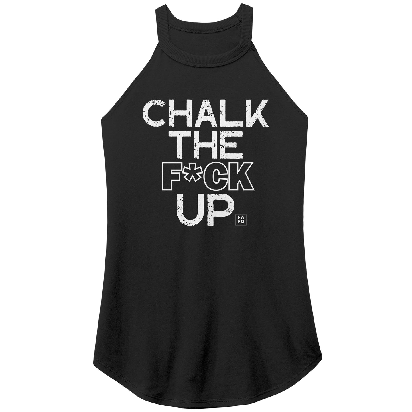 Rocker Tank - Chalk Up - FAFO Sportswear