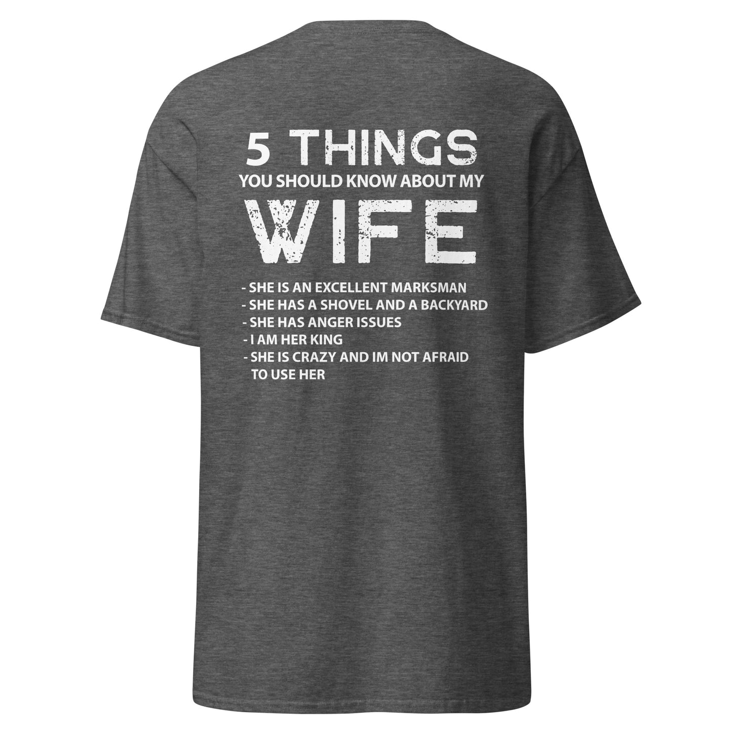 Men's Tee - My Wife - FAFO Sportswear