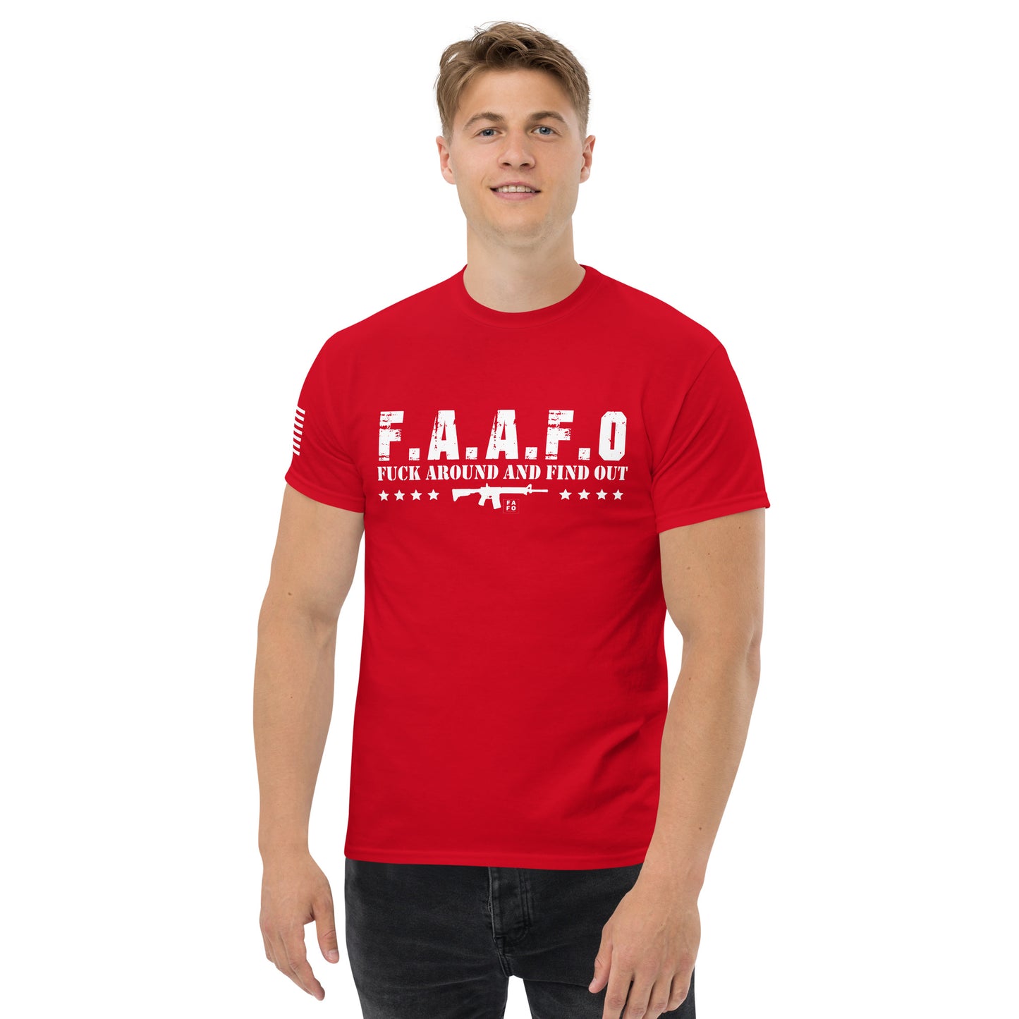 Men's Gildan Cotton Tee - FAAFO - FAFO Sportswear