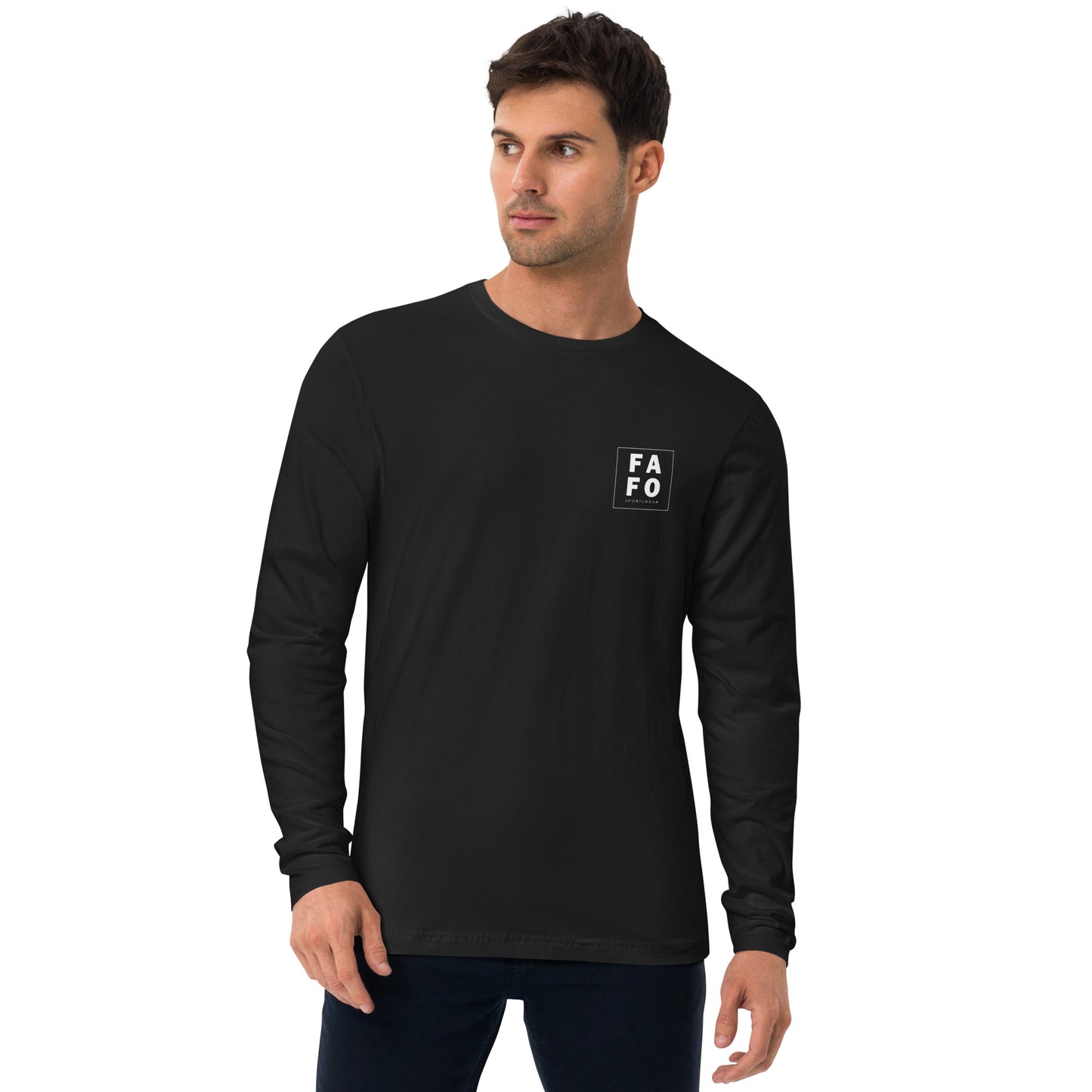 Men's Long Sleeve Crew Shirt - FAFO F*k Around & Find Out - FAFO Sportswear