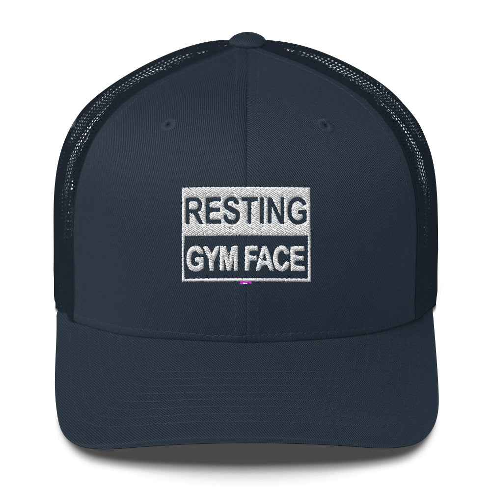 Trucker Cap - Resting Gym Face - FAFO Sportswear