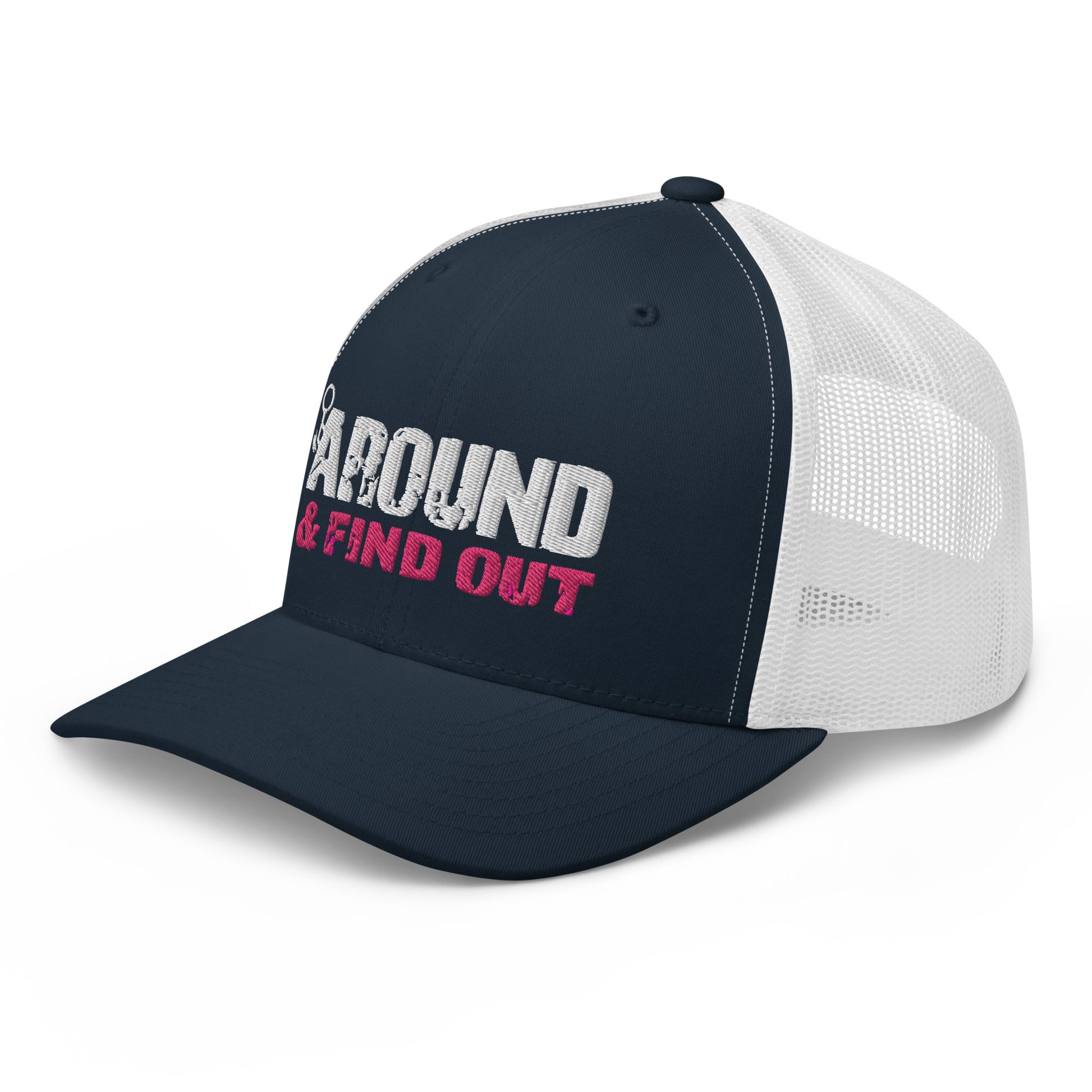 Trucker Cap - Fk Around and Find Out - Pink - FAFO Sportswear