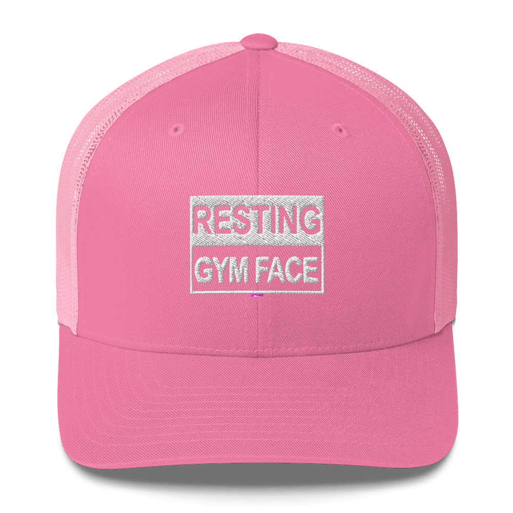 Trucker Cap - Resting Gym Face - FAFO Sportswear