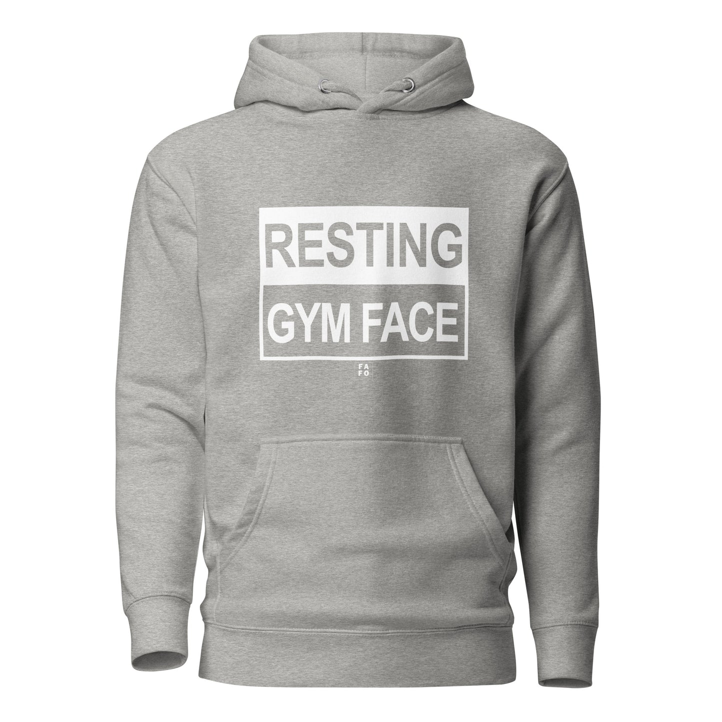 Women's Hoodie - Resting Gym Face - FAFO Sportswear