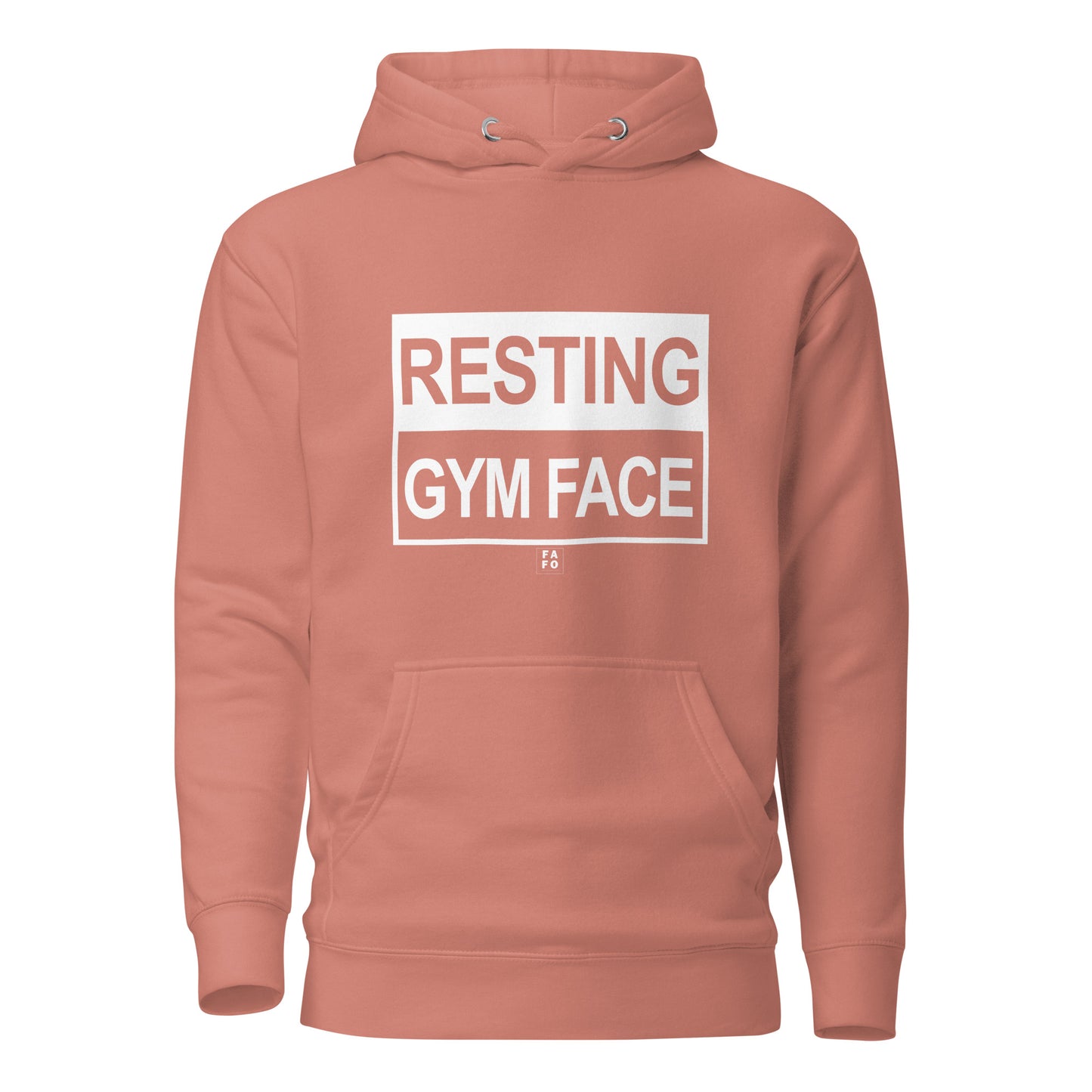 Women's Hoodie - Resting Gym Face - FAFO Sportswear